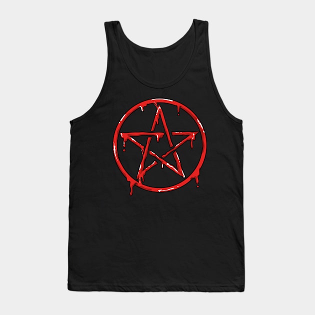 Pentagram Tank Top by MZeeDesigns